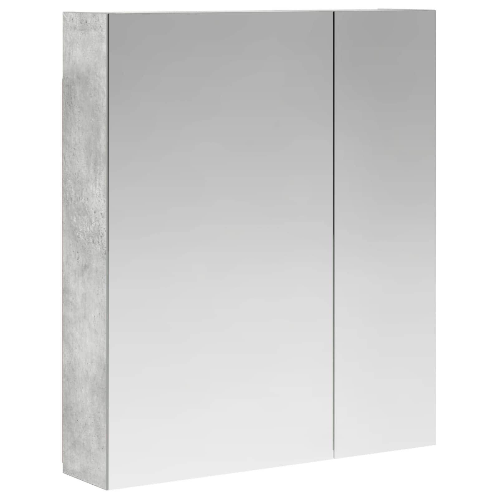 Koupelnová zrcadlová skříň Betonově šedá 60 x 14,5 x 70 cm - obrázek 2