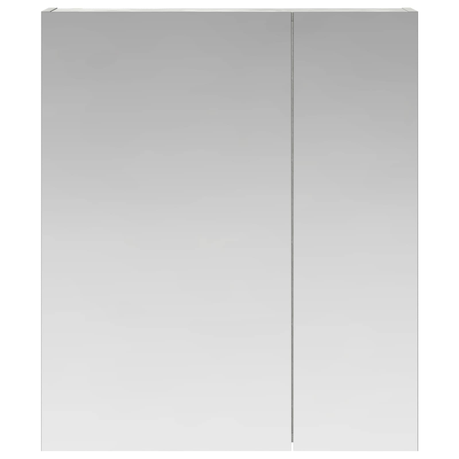 Koupelnová zrcadlová skříň Betonově šedá 60 x 14,5 x 70 cm - obrázek 5