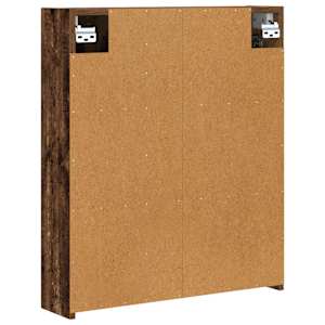Koupelnová zrcadlová skříň Staré dřevo 60 x 14,5 x 70 cm - obrázek 8