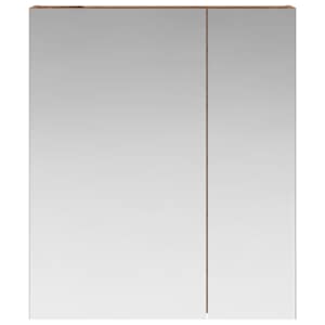 Koupelnová zrcadlová skříň Staré dřevo 60 x 14,5 x 70 cm - obrázek 5