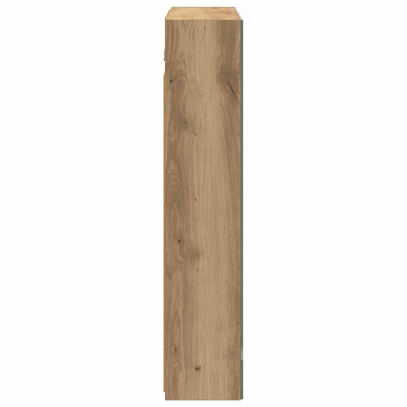 Koupelnová zrcadlová skříň Umělecký dub 60 x 14,5 x 70 cm - obrázek 7