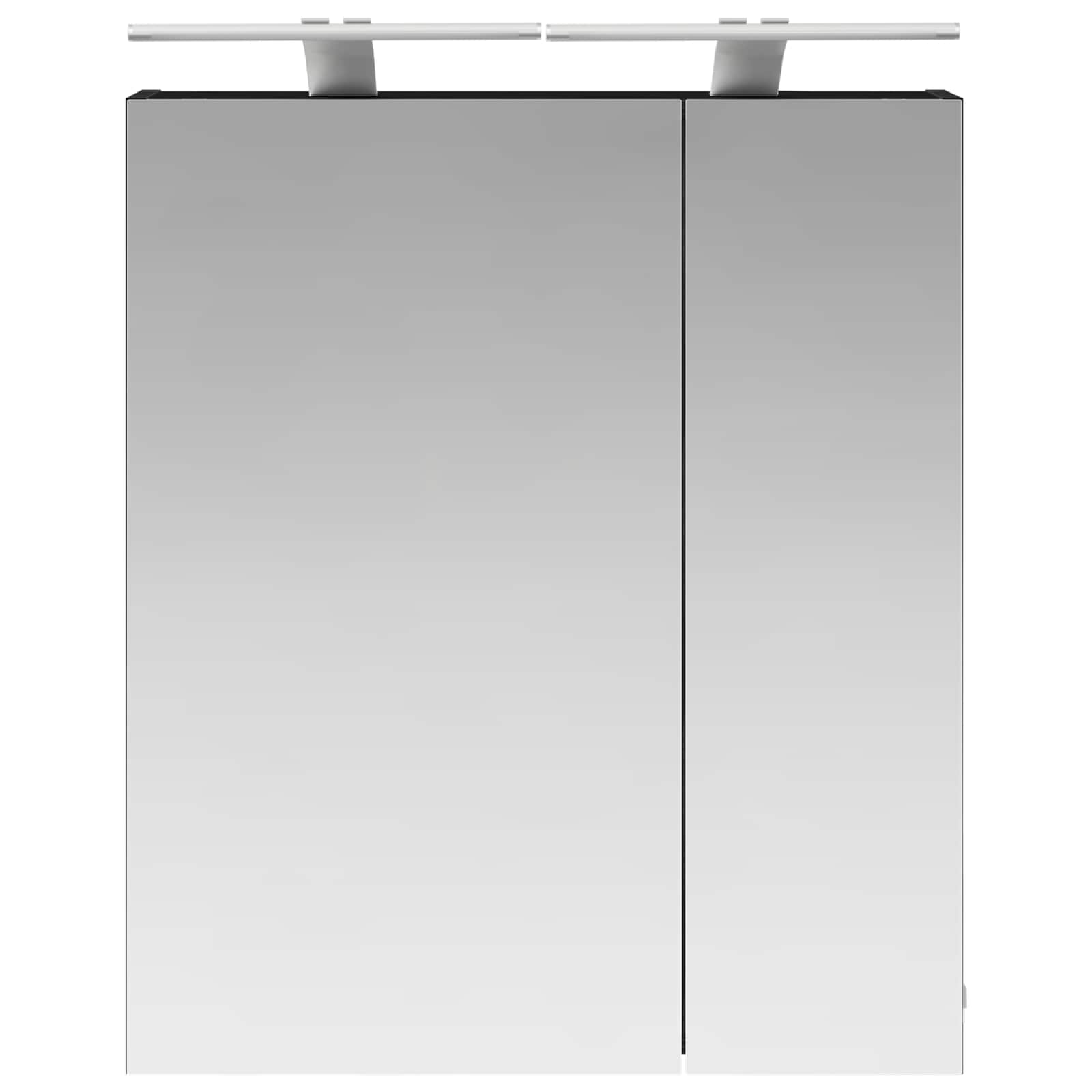 Koupelnová zrcadlová skříň s policí Černý dub 60 x 14,5 x 70 cm - obrázek 6