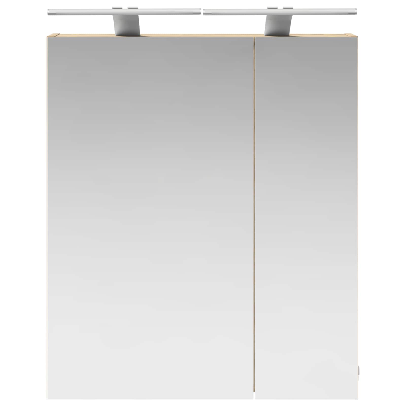Koupelnová zrcadlová skříň Sonoma dub 60 x 14,5 x 70 cm - obrázek 6