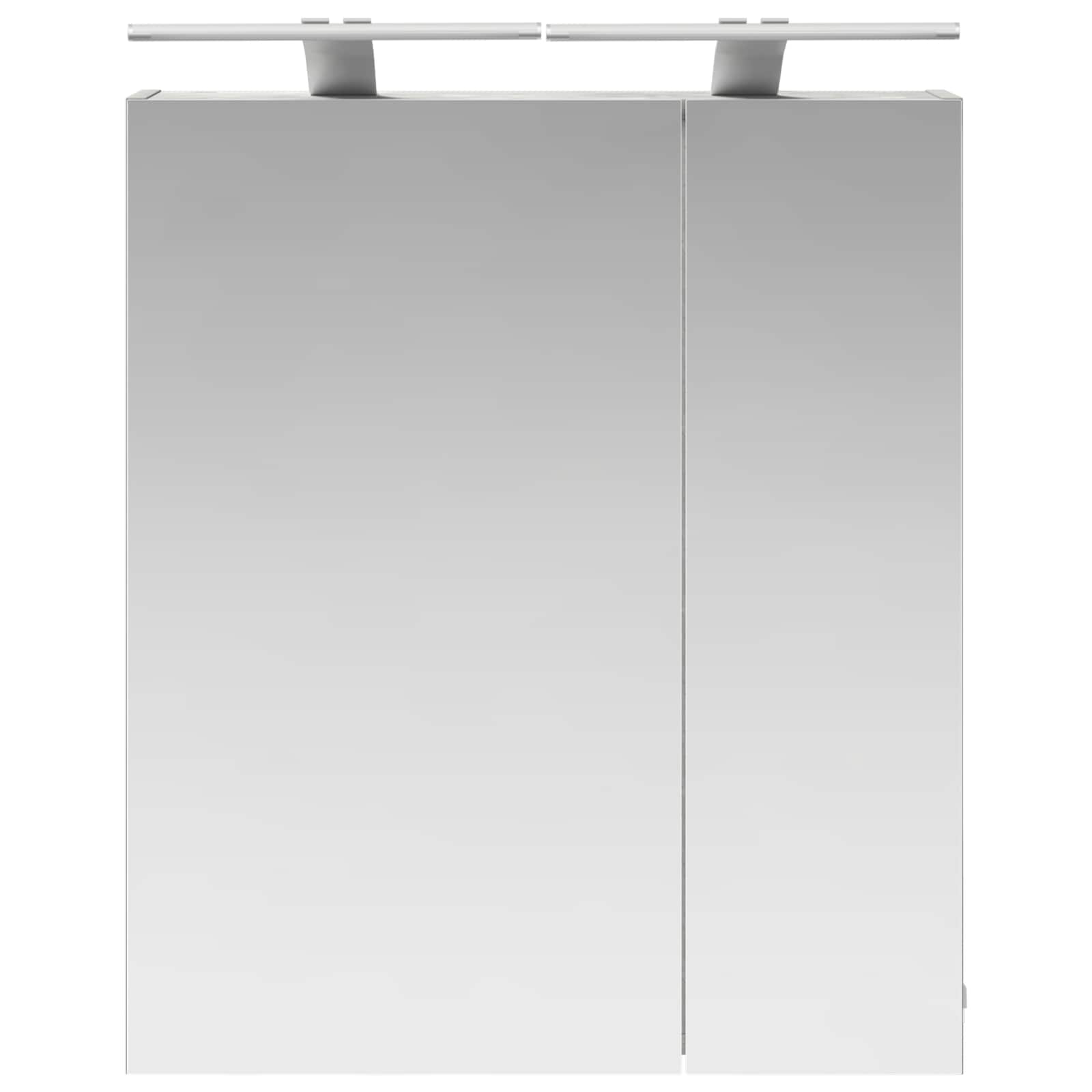 Koupelnová zrcadlová skříň Betonově šedá 60 x 14,5 x 70 cm - obrázek 6