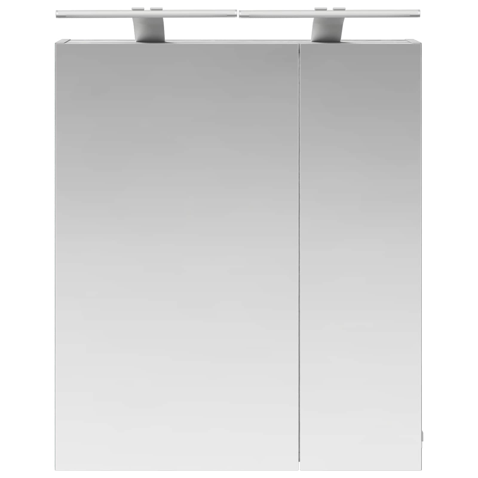 Badkamer spiegelkast met plank Grijs Sonoma 60 x 14,5 x 70 cm - Afbeelding 6