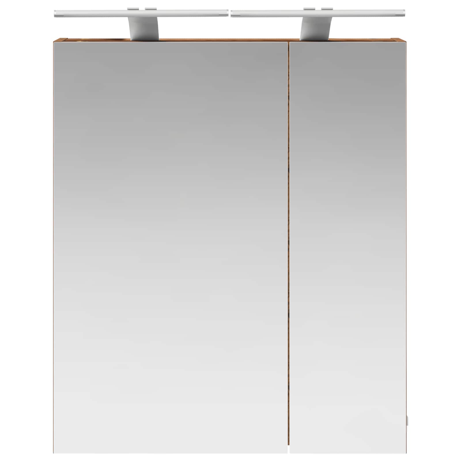 Koupelnová zrcadlová skříň Staré dřevo 60 x 14,5 x 70 cm - obrázek 6
