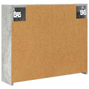 Koupelnová zrcadlová skříň Betonově šedá 60 x 14,5 x 50 cm - obrázek 8
