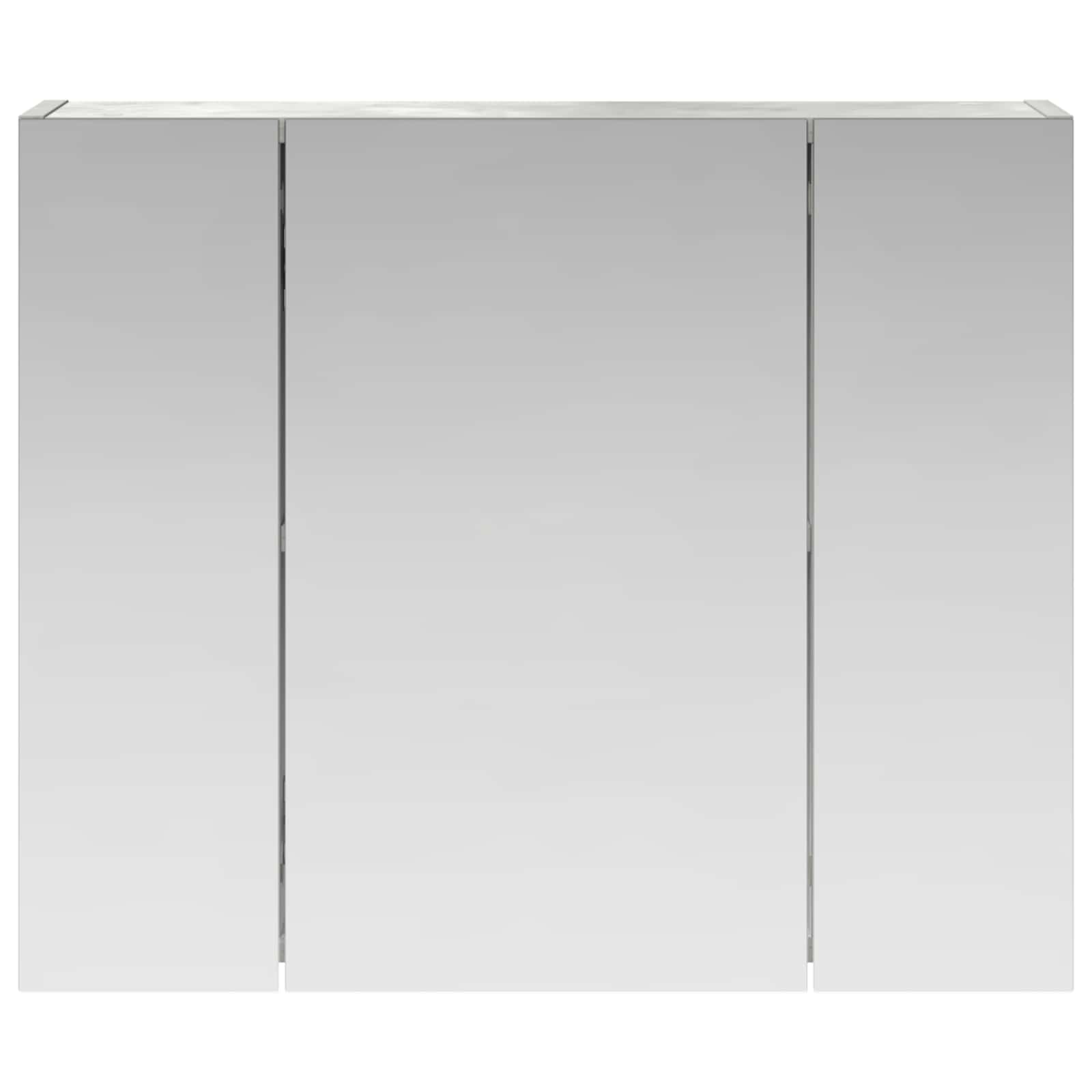 Koupelnová zrcadlová skříň Betonově šedá 60 x 14,5 x 50 cm - obrázek 5