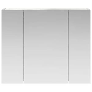 Koupelnová zrcadlová skříň Betonově šedá 60 x 14,5 x 50 cm - obrázek 5