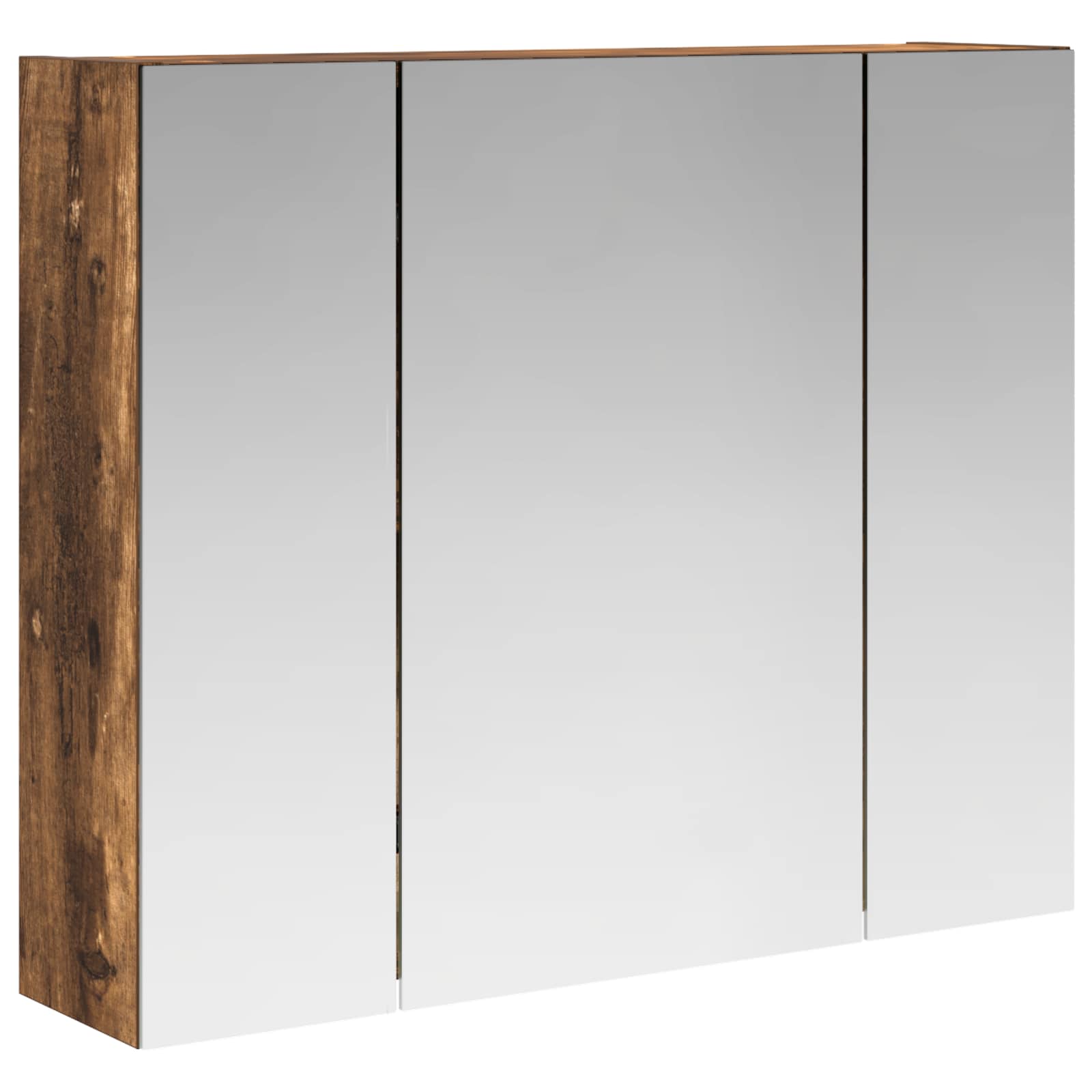 Koupelnová zrcadlová skříň Kouřový dub 60 x 14,5 x 50 cm - obrázek 2
