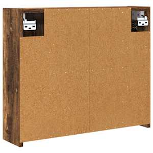 Koupelnová zrcadlová skříň Kouřový dub 60 x 14,5 x 50 cm - obrázek 8