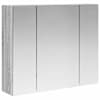 vidaXL Vannitoa peeglikapp Hall Sonoma 60 x 14,5 x 50 cm Tehispuit