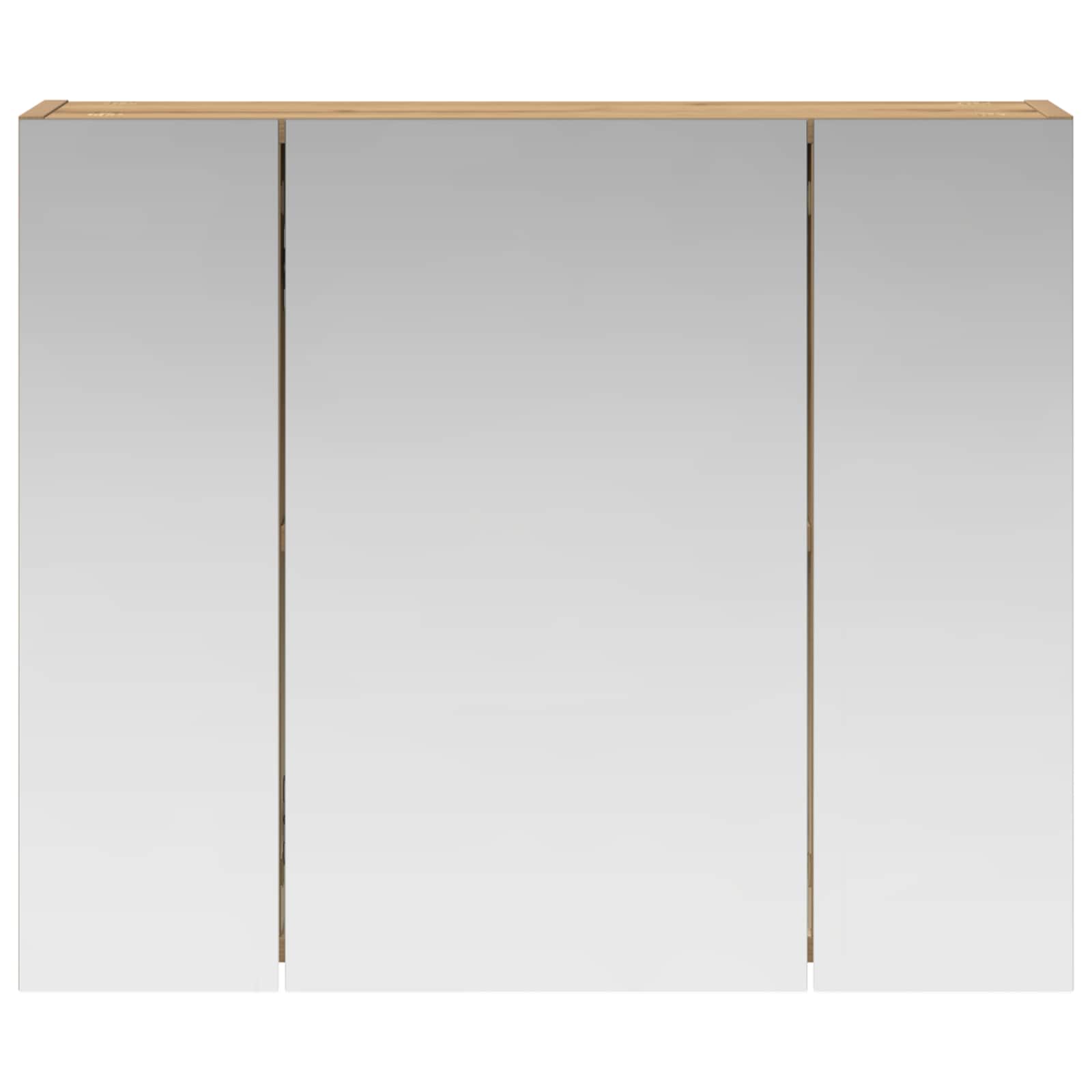 Koupelnová zrcadlová skříň Umělecký dub 60 x 14,5 x 50 cm - obrázek 5