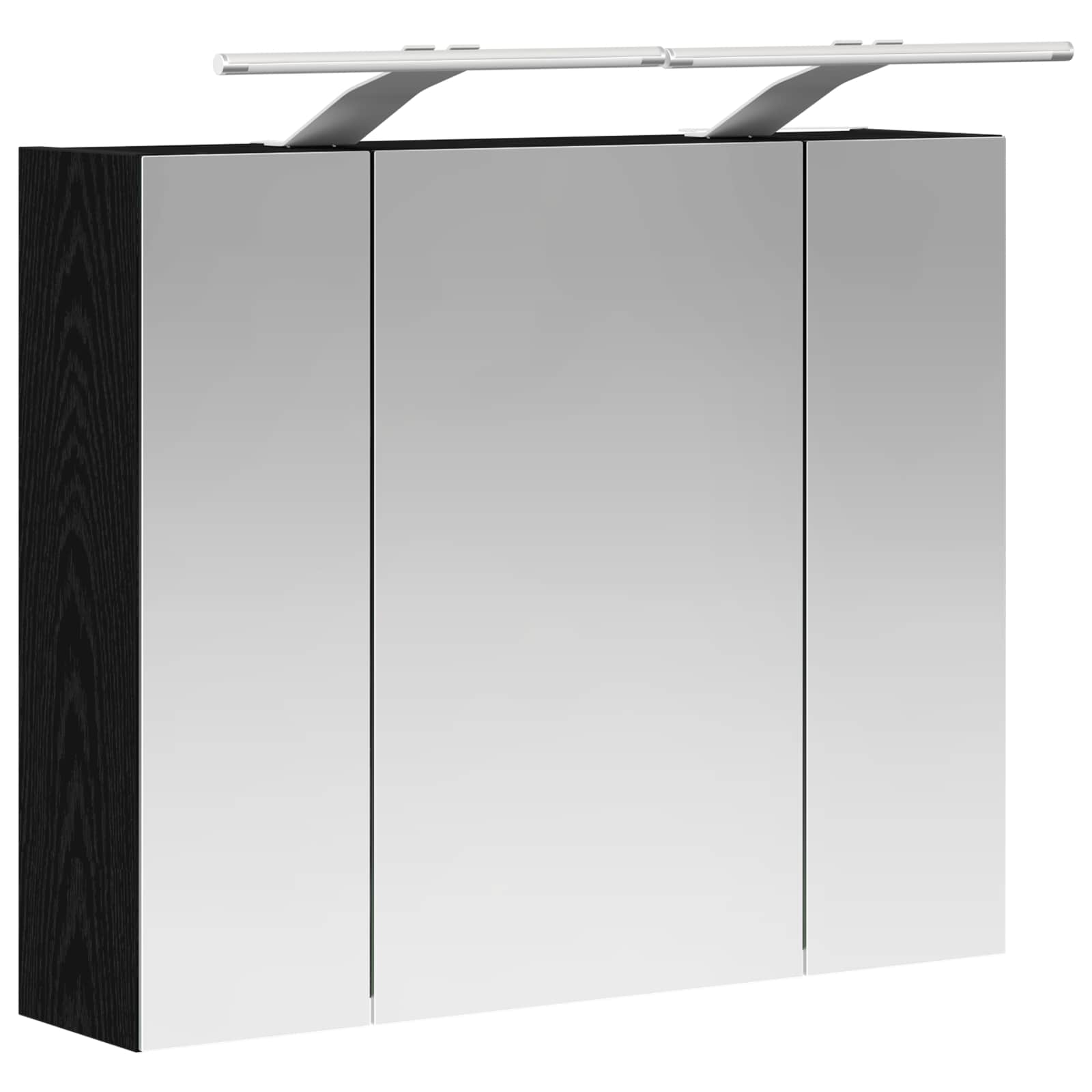 Koupelnová zrcadlová skříň Černý dub 60 x 14,5 x 50 cm - obrázek 5