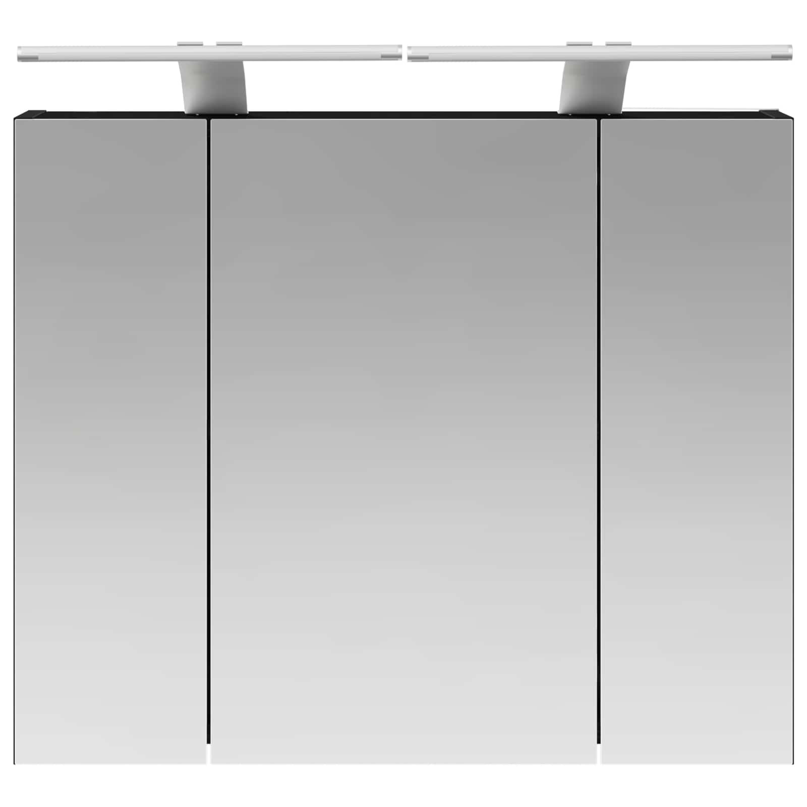 Koupelnová zrcadlová skříň Černý dub 60 x 14,5 x 50 cm - obrázek 6