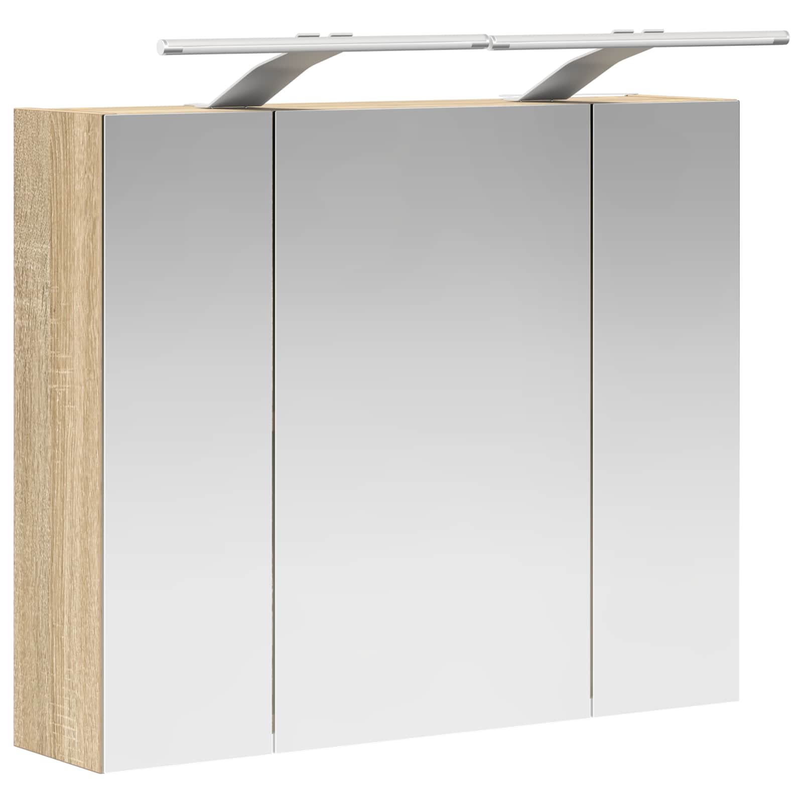 Koupelnová zrcadlová skříň Sonoma dub 60 x 14,5 x 50 cm - obrázek 5