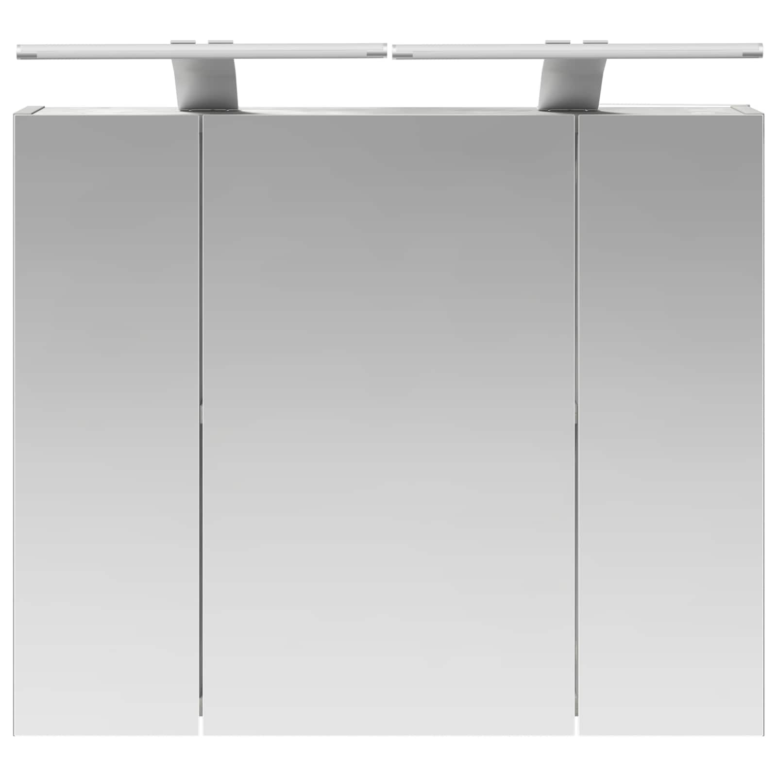 Koupelnová zrcadlová skříň Betonově šedá 60 x 14,5 x 50 cm - obrázek 6