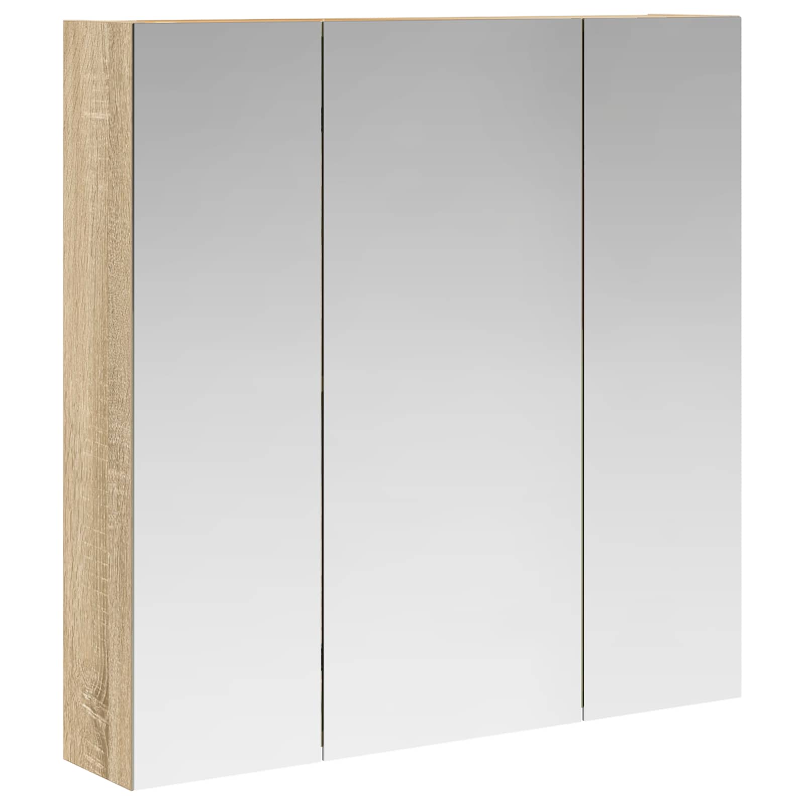 Koupelnová zrcadlová skříň Sonoma dub 70 x 14,5 x 70 cm - obrázek 2