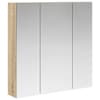 vidaXL Vannitoa peeglikapp Sonoma tamm 70 x 14,5 x 70 cm Tehispuit