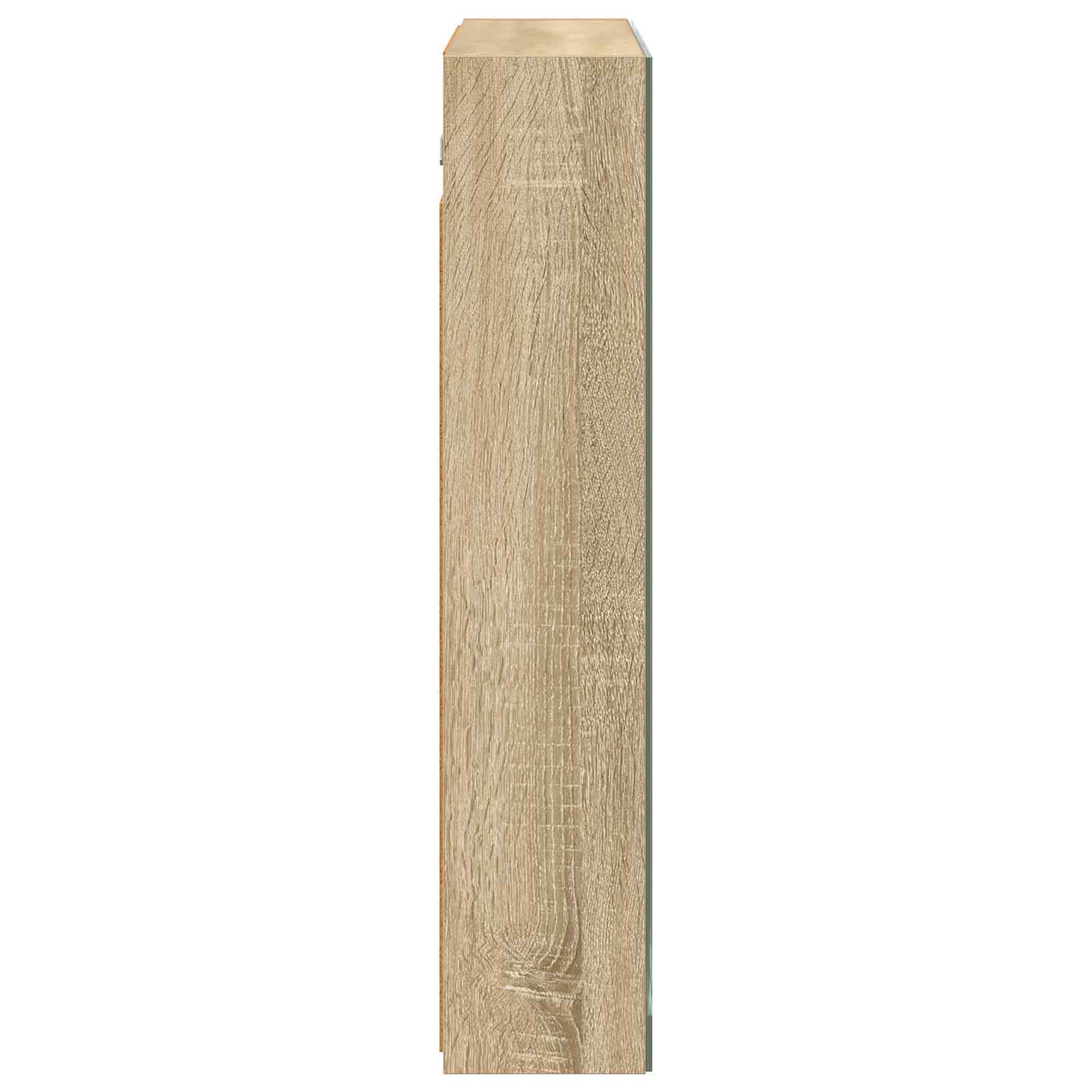 Koupelnová zrcadlová skříň Sonoma dub 70 x 14,5 x 70 cm - obrázek 7