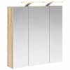vidaXL Vannitoa peeglikapp Sonoma tamm 70 x 14,5 x 70 cm Tehispuit