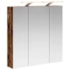 vidaXL Vannitoa peeglikapp Vana puit 70 x 14,5 x 70 cm Tehispuit