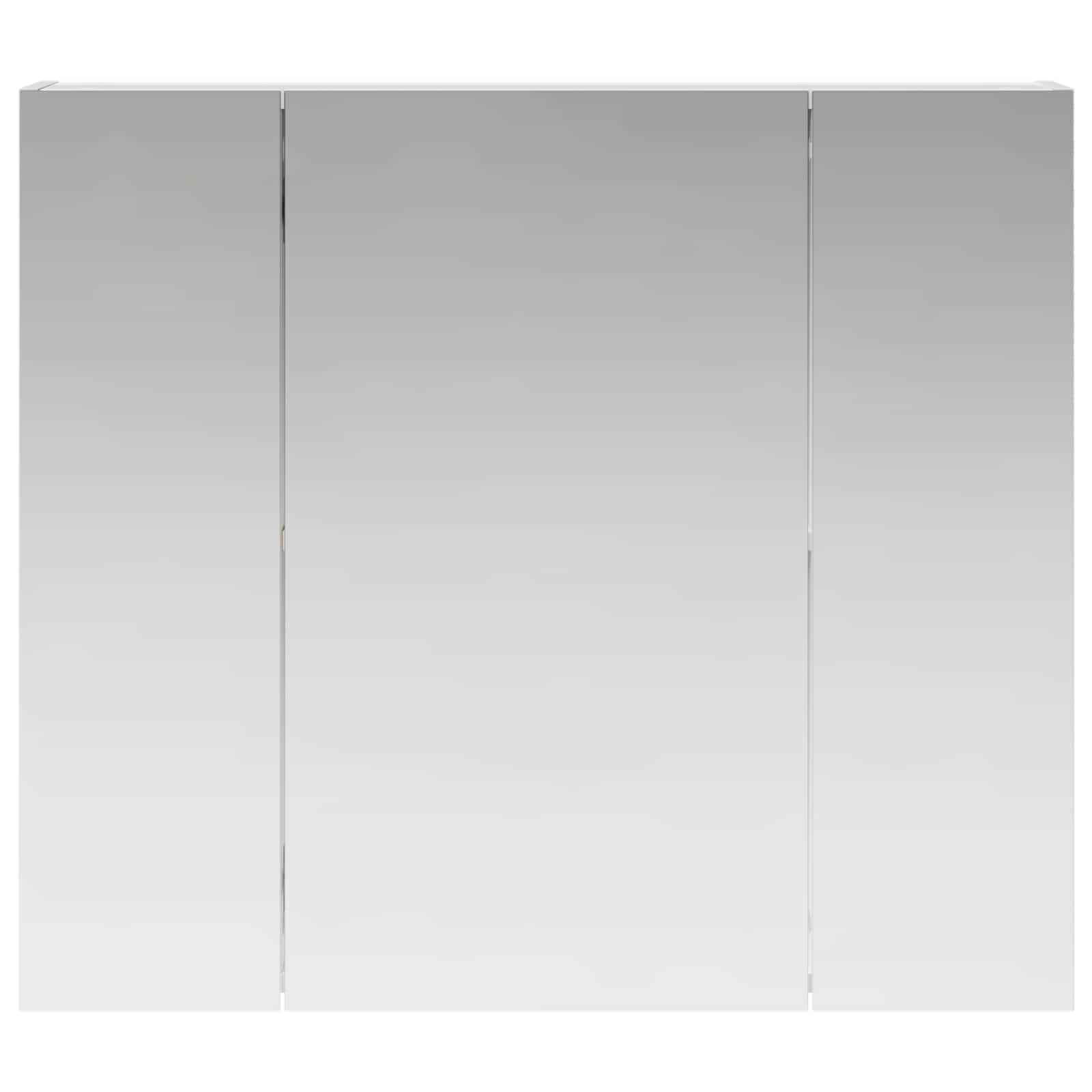 Koupelnová zrcadlová skříň s policí Bílá 80 x 14.5 x 70 cm - obrázek 5