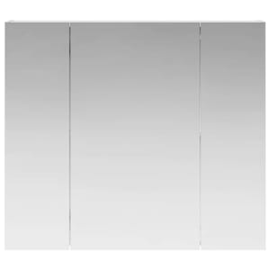 Koupelnová zrcadlová skříň s policí Bílá 80 x 14.5 x 70 cm - obrázek 5