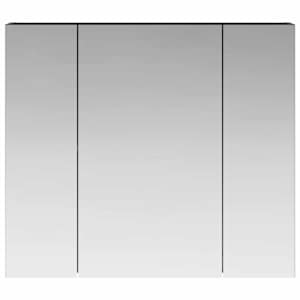 Koupelnová zrcadlová skříň s policí Černý dub 80 x 14.5 x 70 cm - obrázek 5