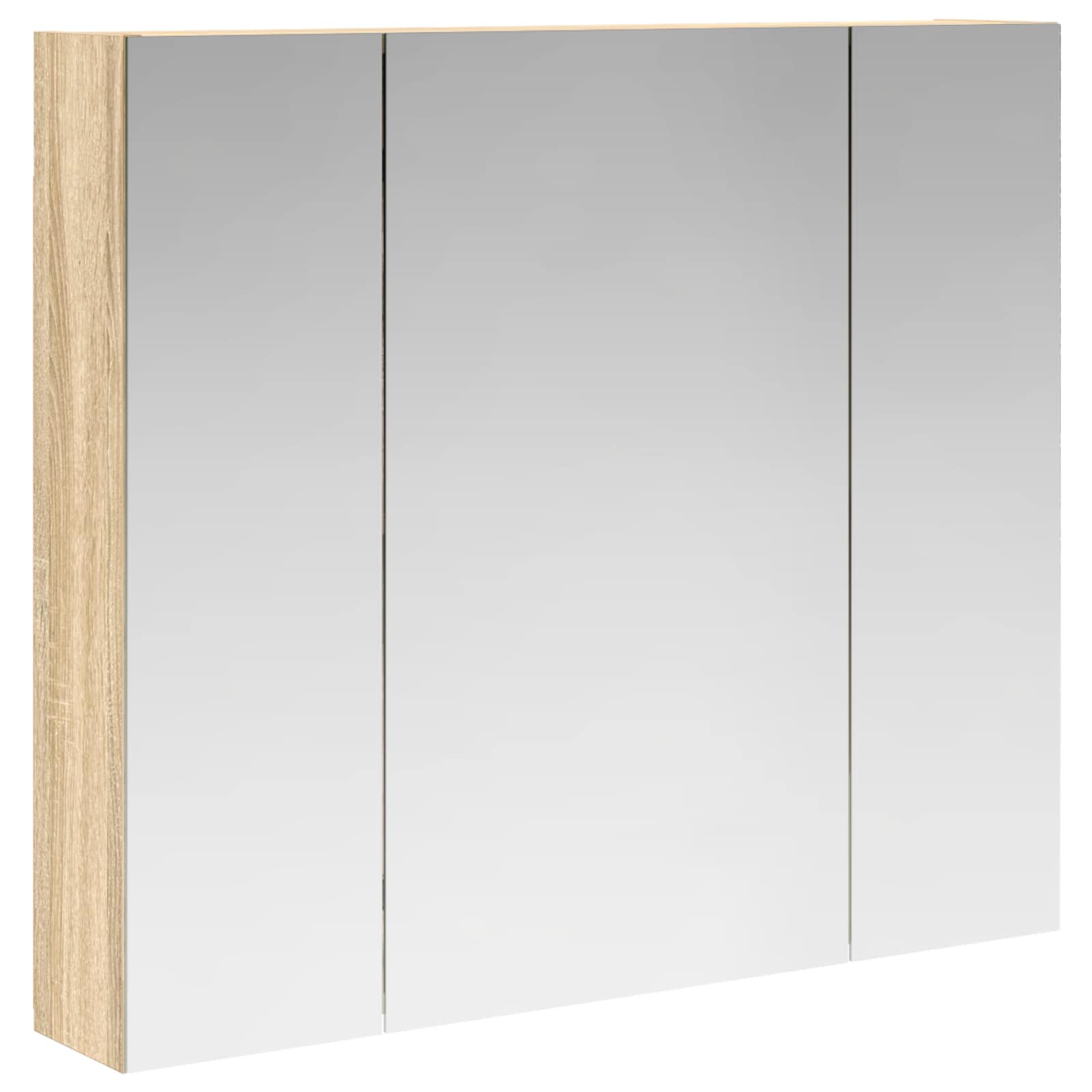 Koupelnová zrcadlová skříň Sonoma dub 80 x 14.5 x 70 cm - obrázek 2