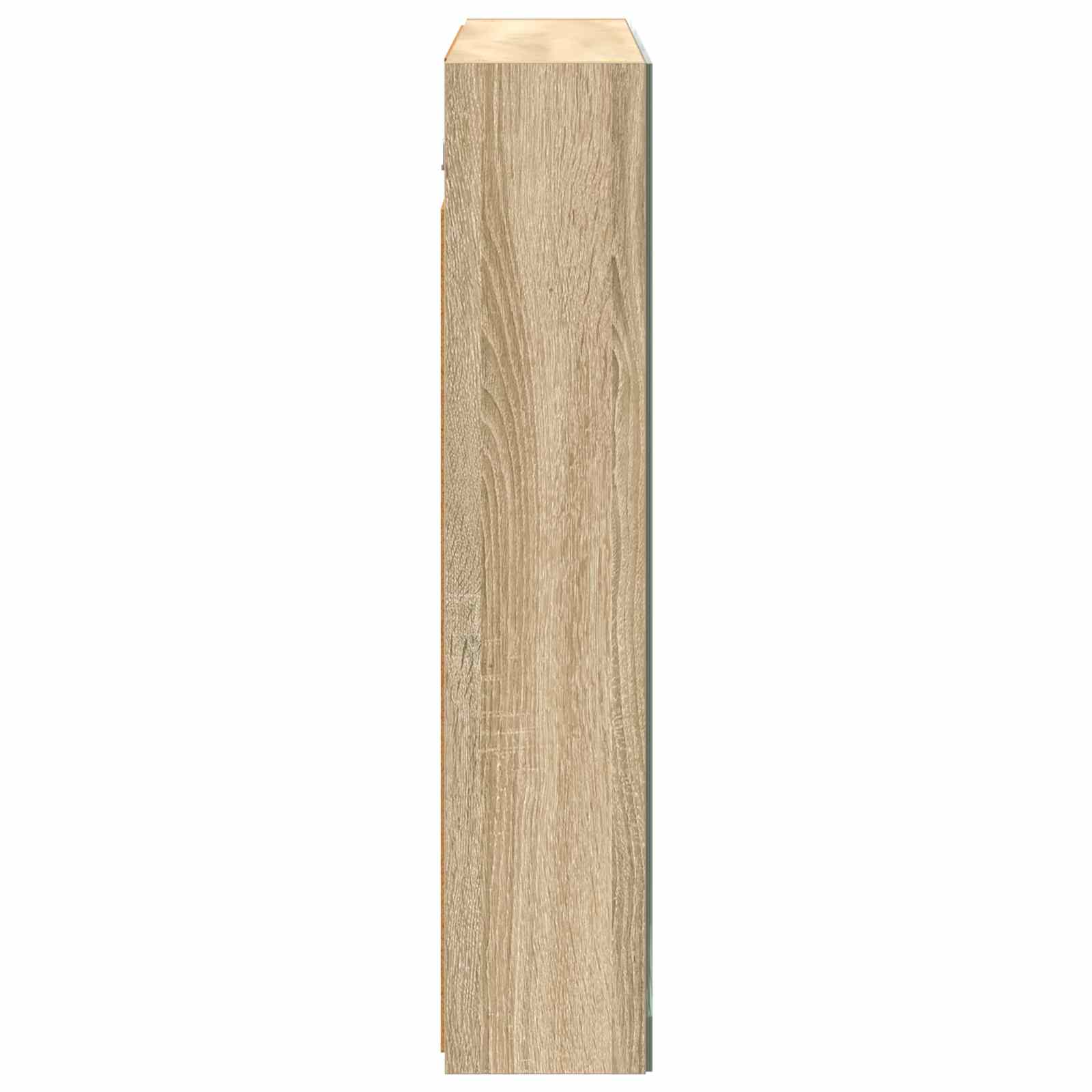 Koupelnová zrcadlová skříň Sonoma dub 80 x 14.5 x 70 cm - obrázek 7