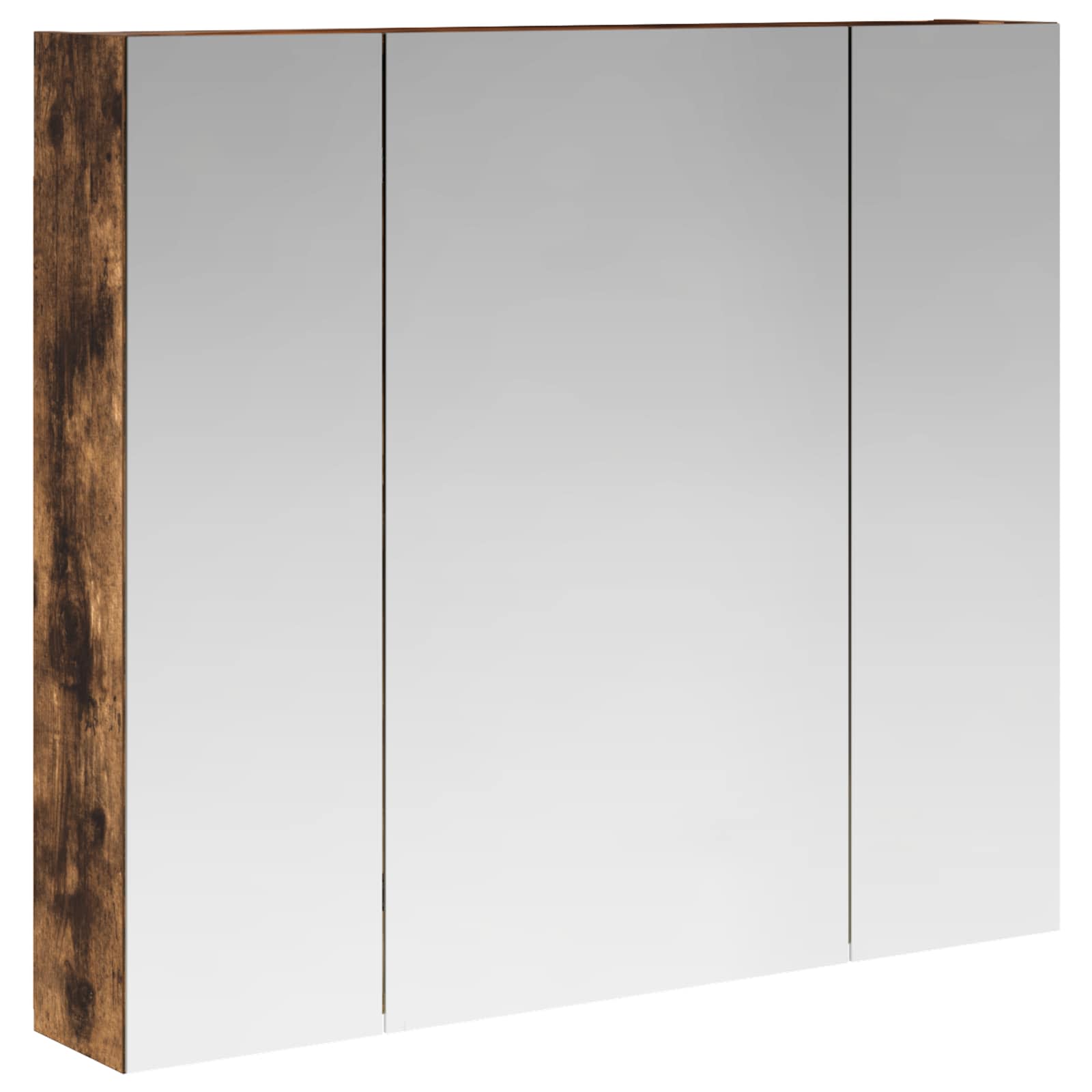 Koupelnová zrcadlová skříň Kouřový dub 80 x 14.5 x 70 cm - obrázek 2