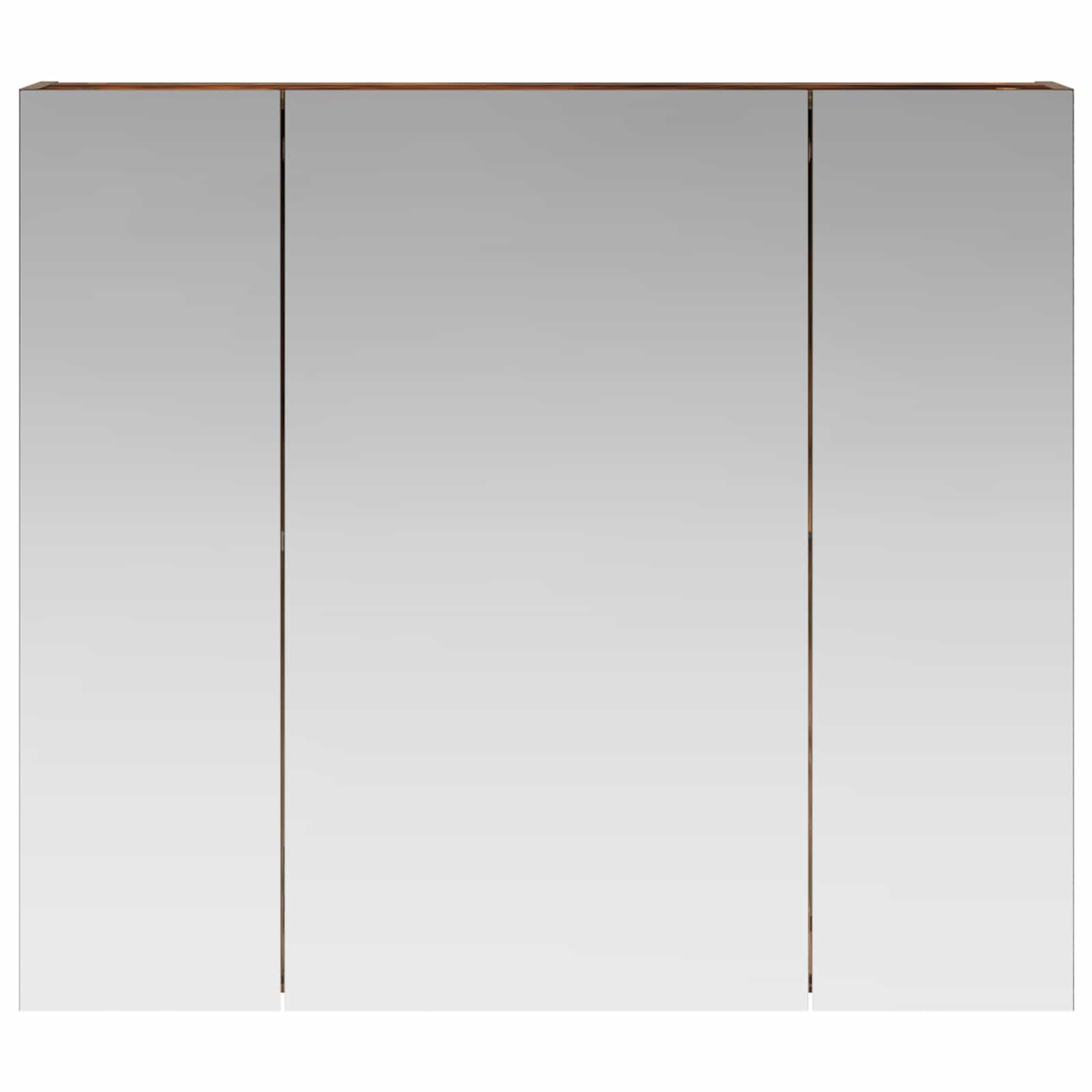 Koupelnová zrcadlová skříň Kouřový dub 80 x 14.5 x 70 cm - obrázek 5