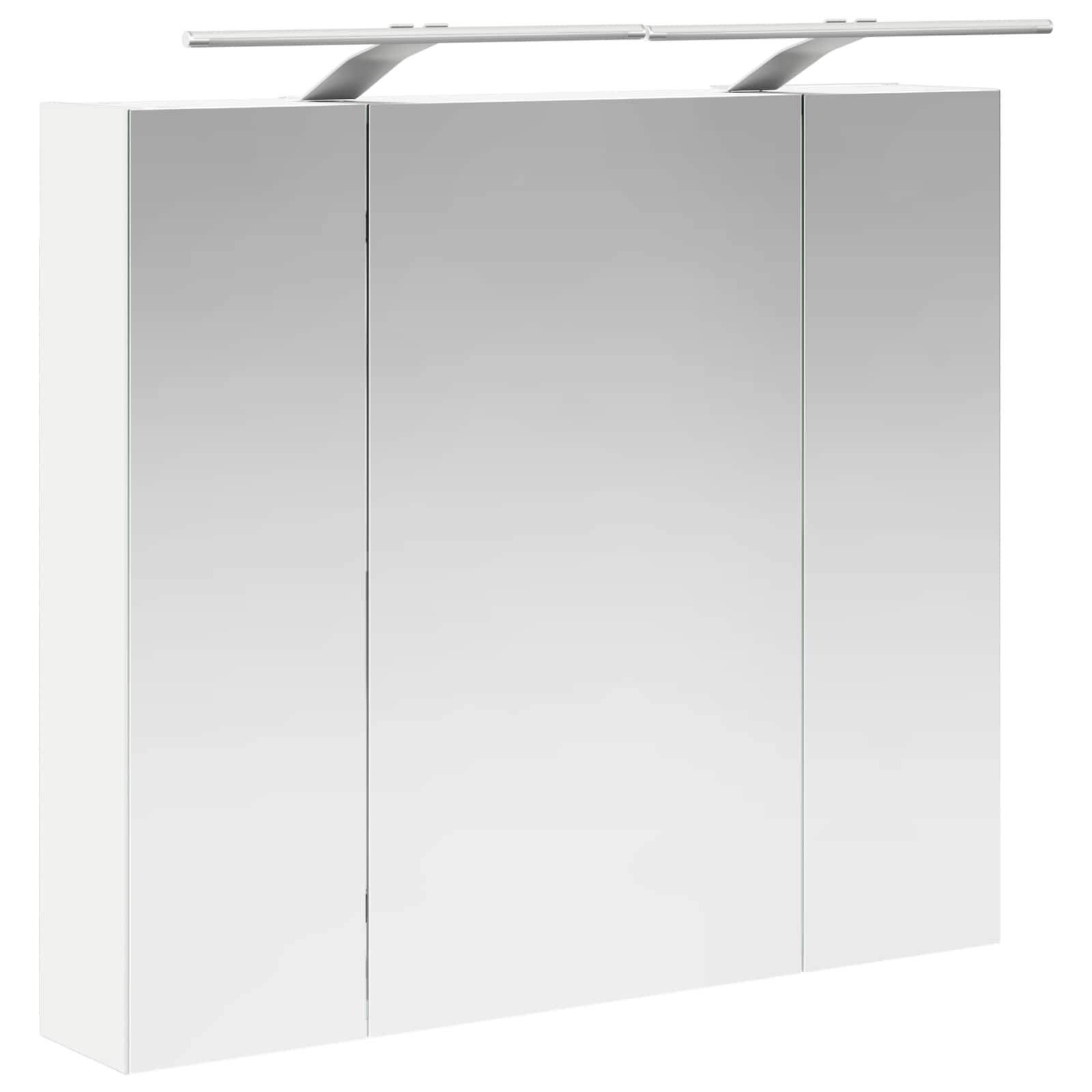 Koupelnová zrcadlová skříň s policí Bílá 80 x 14.5 x 70 cm - obrázek 5