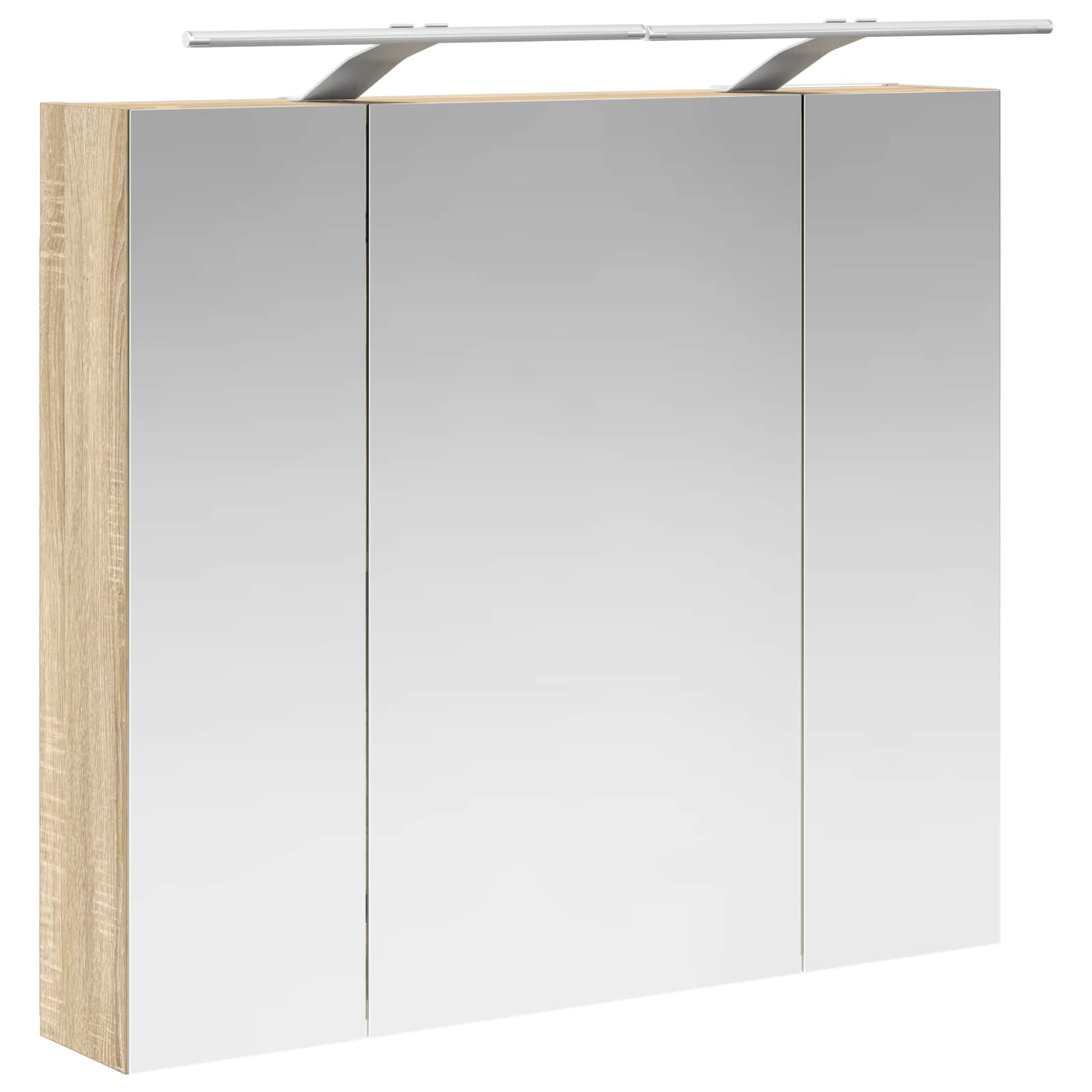 Koupelnová zrcadlová skříň Sonoma dub 80 x 14.5 x 70 cm - obrázek 5