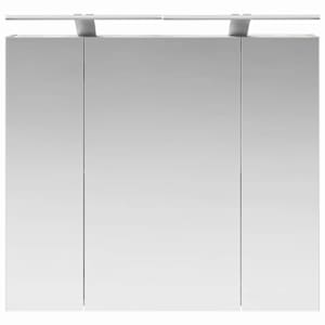 Koupelnová zrcadlová skříň Betonově šedá 80 x 14.5 x 70 cm - obrázek 6