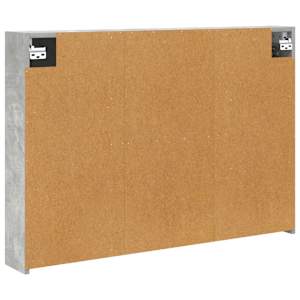 Koupelnová zrcadlová skříň Betonově šedá 100 x 14,5 x 70 cm - obrázek 8
