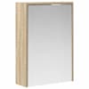 vidaXL Vannitoa peeglikapp Sonoma tamm 43 x 16 x 62.5 cm Tehispuit