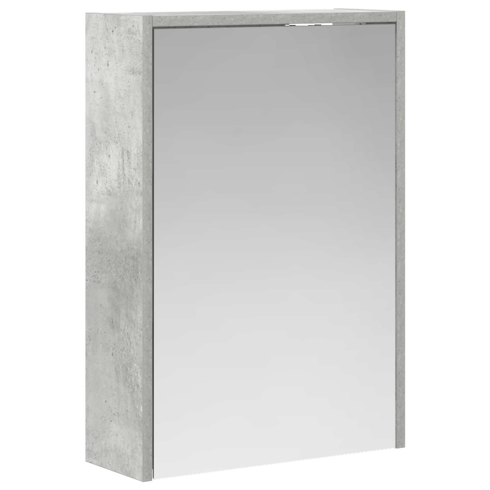 Koupelnová zrcadlová skříň Betonově šedá 43 x 16 x 62,5 cm - obrázek 2