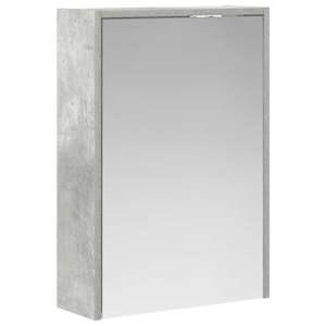 Koupelnová zrcadlová skříň Betonově šedá 43 x 16 x 62,5 cm - obrázek 2