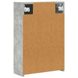 Koupelnová zrcadlová skříň Betonově šedá 43 x 16 x 62,5 cm - obrázek 8