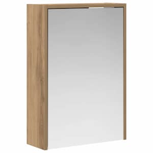 Koupelnová zrcadlová skříň Umělecký dub 43 x 16 x 62,5 cm - obrázek 2