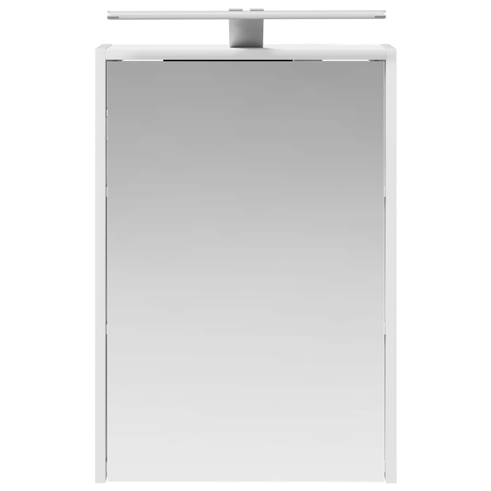 Badkamer spiegelkast Wit 43 x 16 x 62.5 cm Bewerkt hout - Afbeelding 6