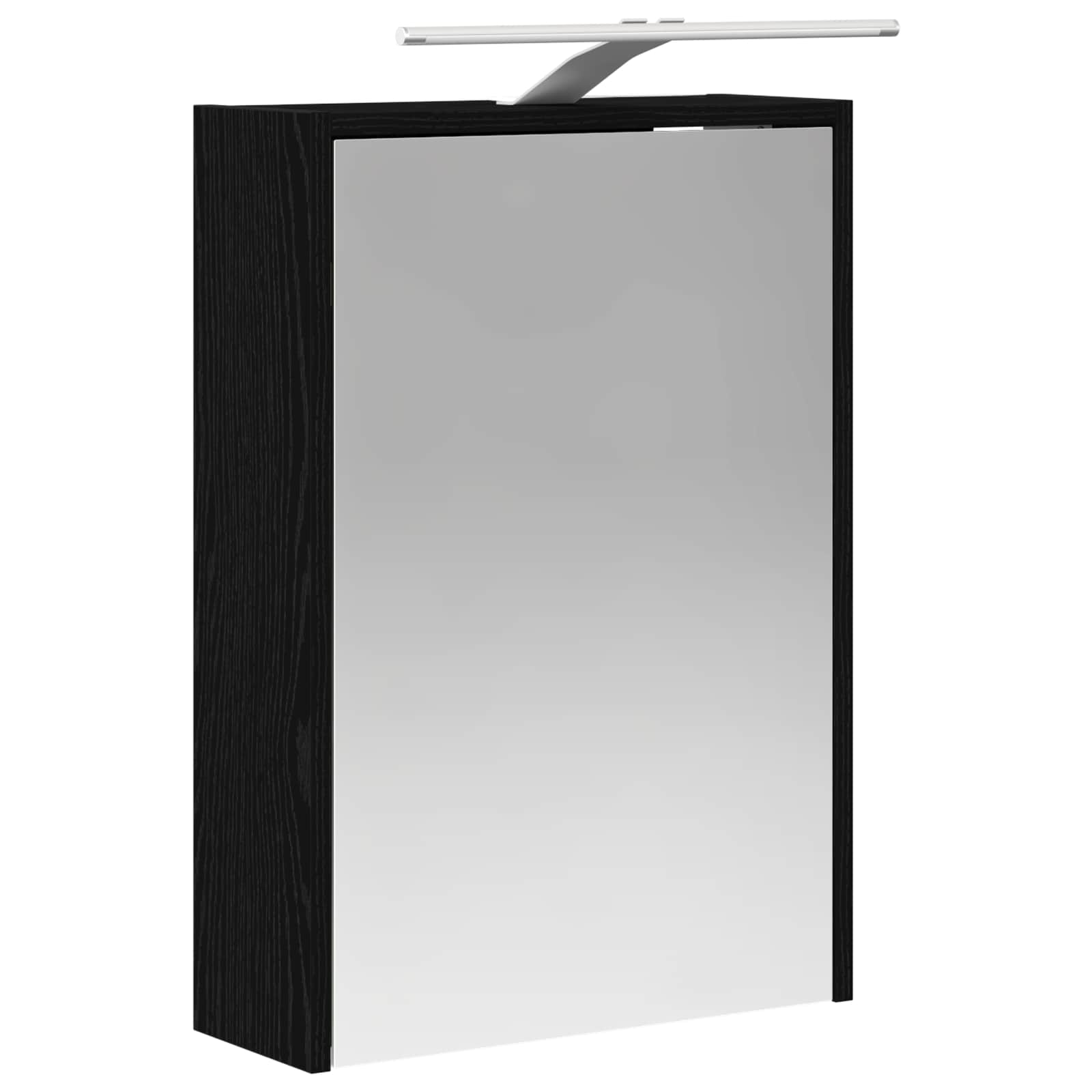 Koupelnová zrcadlová skříň s policí Černý dub 43 x 16 x 62,5 cm - obrázek 5