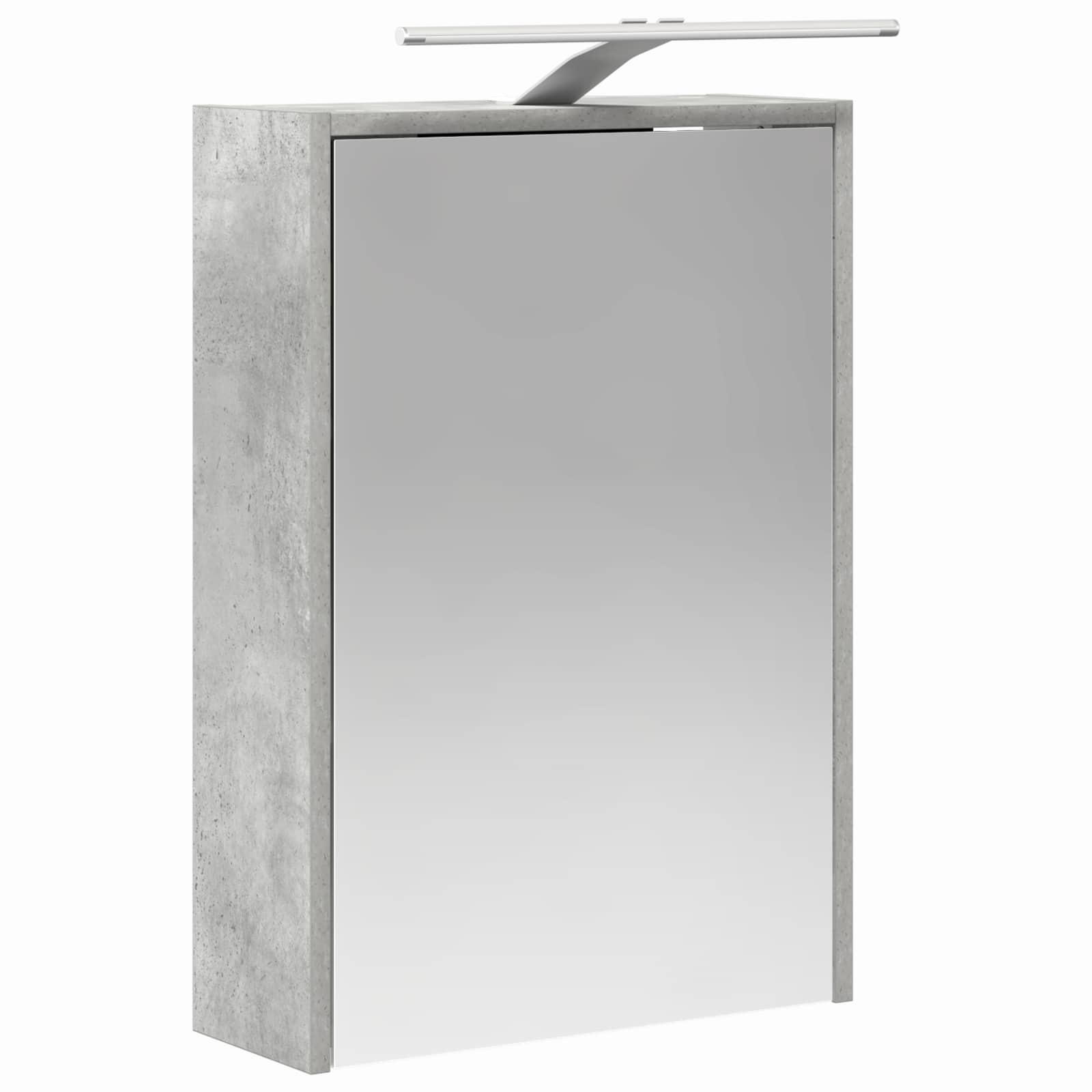 Koupelnová zrcadlová skříň Betonově šedá 43 x 16 x 62,5 cm - obrázek 5
