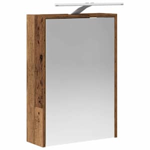 Koupelnová zrcadlová skříň Staré dřevo 43 x 16 x 62,5 cm - obrázek 5