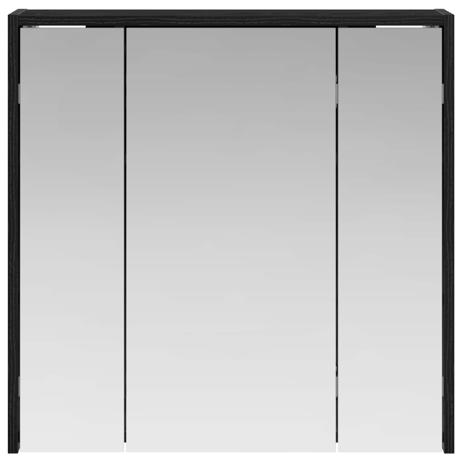 Koupelnová zrcadlová skříň Černý dub 63,5 x 16 x 62,5 cm - obrázek 5