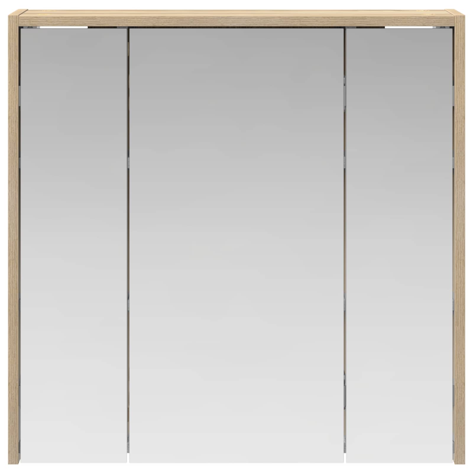 Koupelnová zrcadlová skříň Sonoma dub 63,5 x 16 x 62,5 cm - obrázek 5