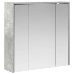 Koupelnová zrcadlová skříň Betonově šedá 63,5 x 16 x 62,5 cm - obrázek 2