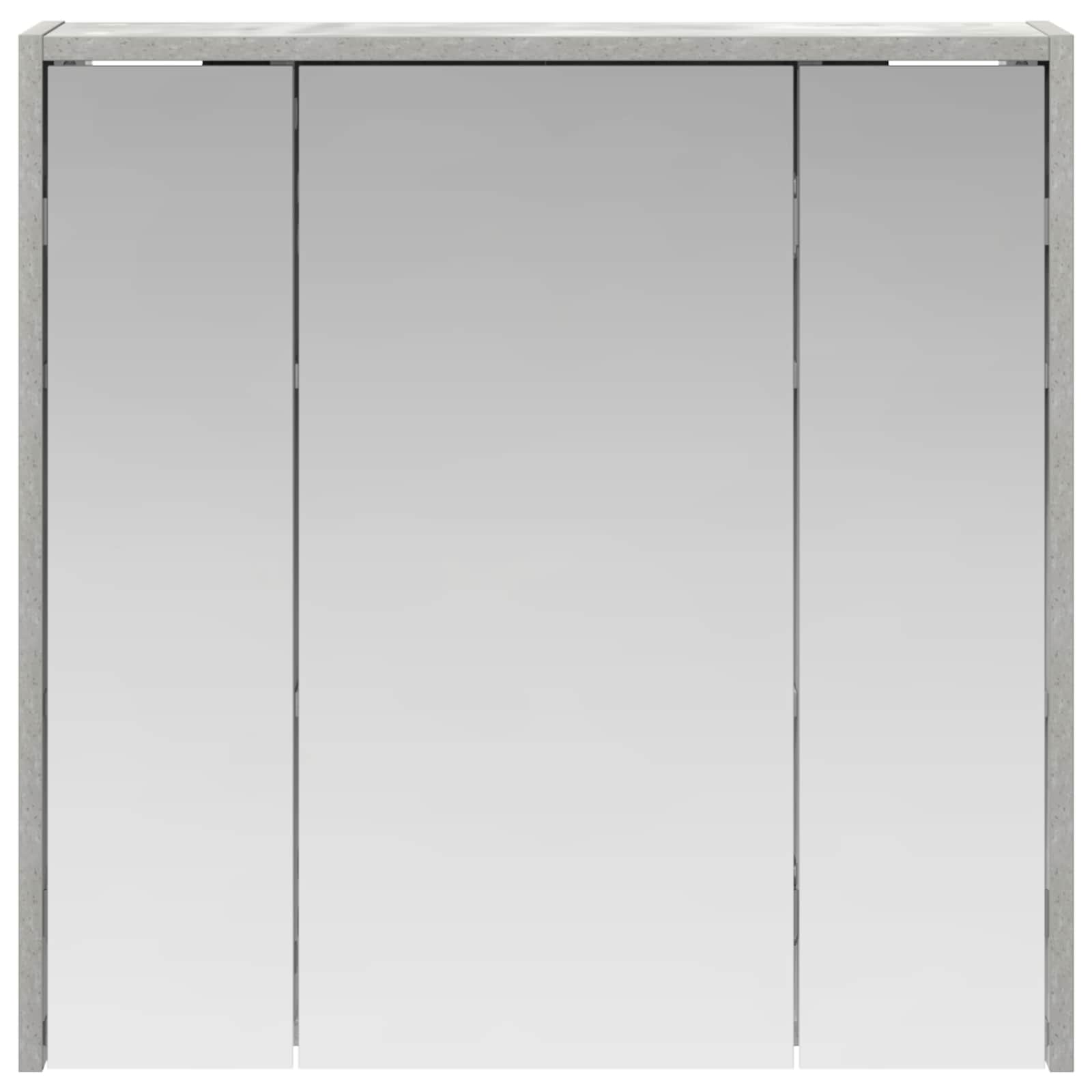 Koupelnová zrcadlová skříň Betonově šedá 63,5 x 16 x 62,5 cm - obrázek 5